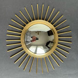 Sun mirror witch's eye brass
