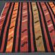Vintage Turkish Oushak Handmade Wool Cotton Orange Runner Rug 132x332