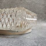 Cast glass square ceiling 21x21cm