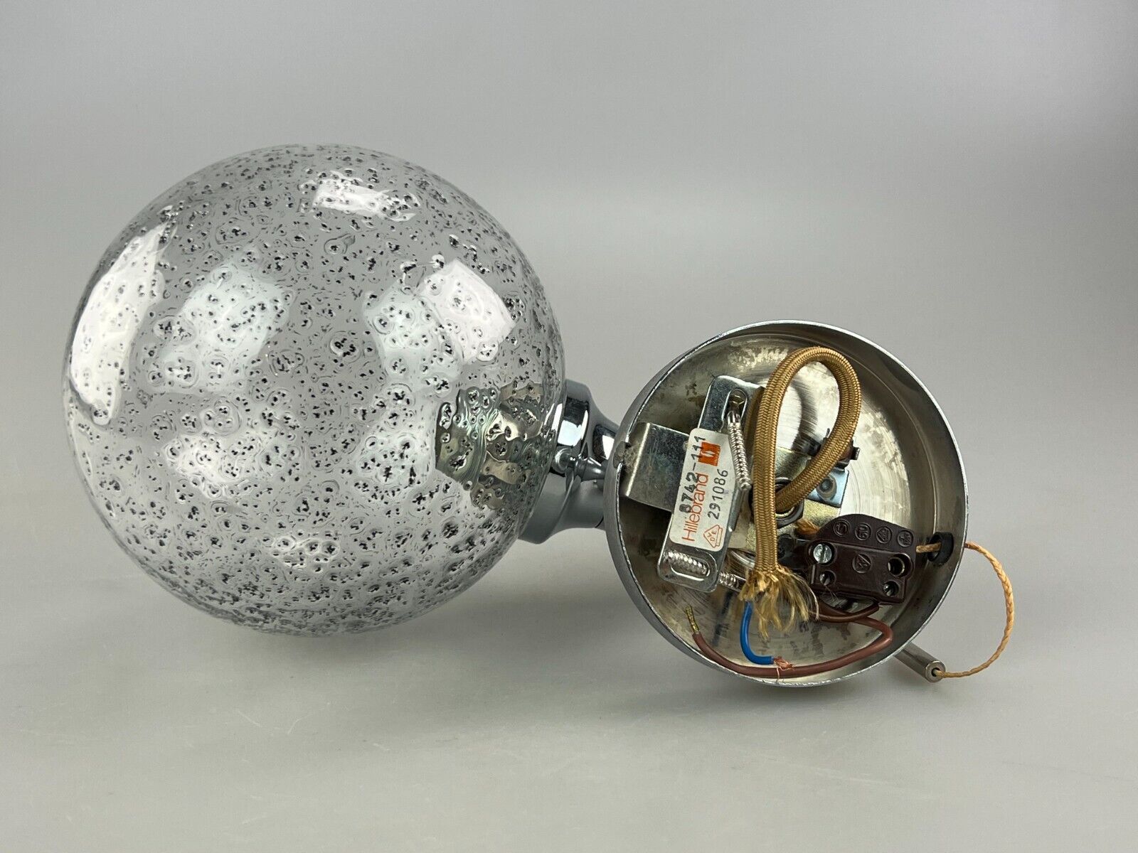 60s 70s wall lamp Hillebrand space age design
