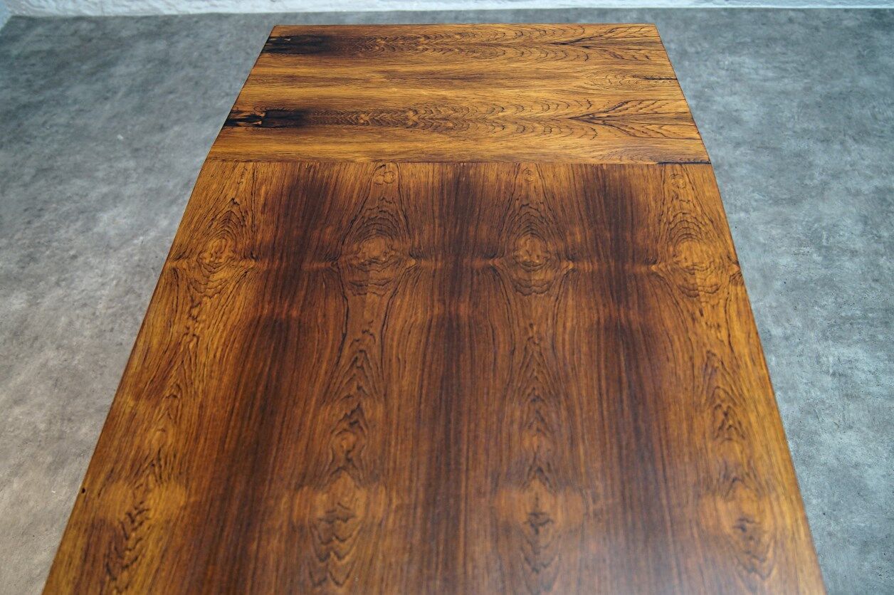 Vintage adjustable rosewood dining or coffee table from K&G, 1960s