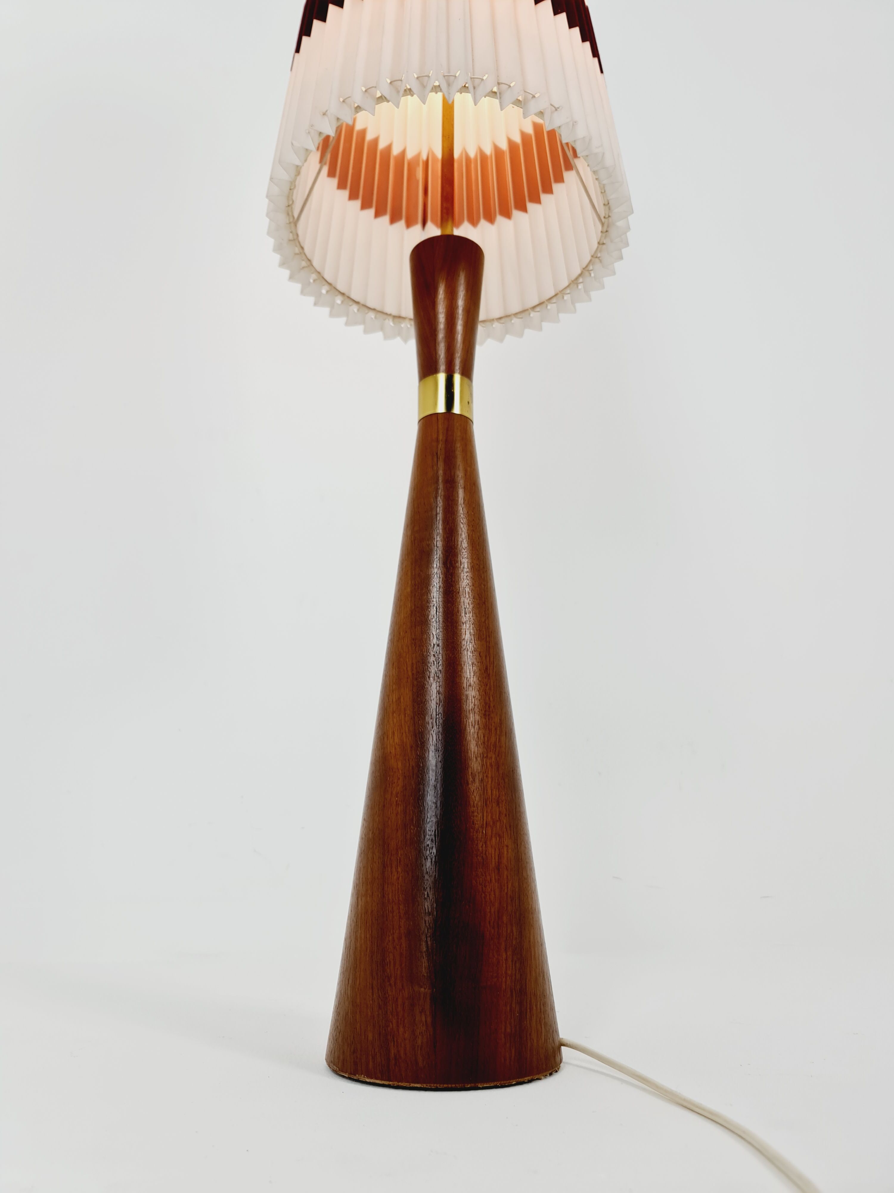 Mid century Danish teak floor lamp  from the 60s
