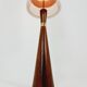 Mid century Danish teak floor lamp  from the 60s