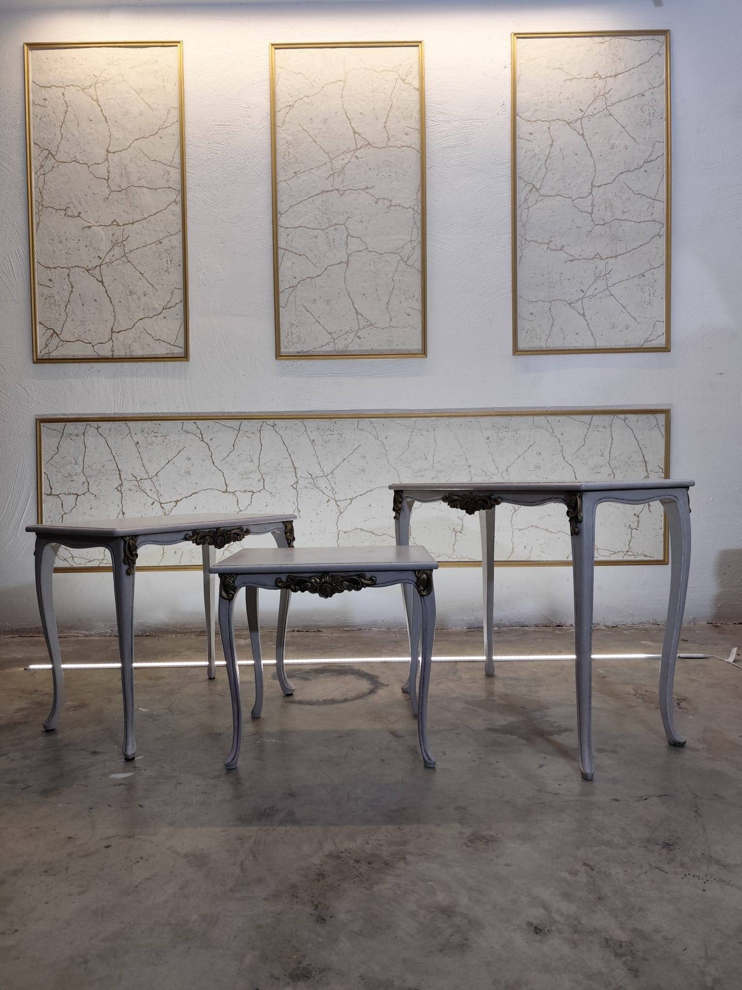 Louis XV style side tables