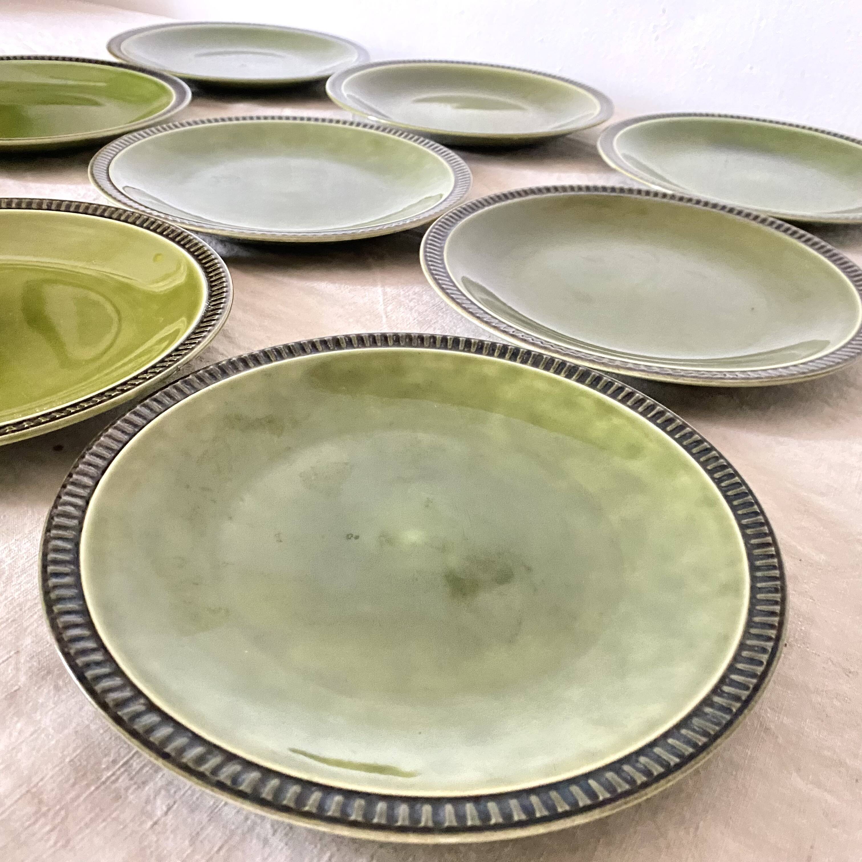 Assiettes vintage Boch Belgium