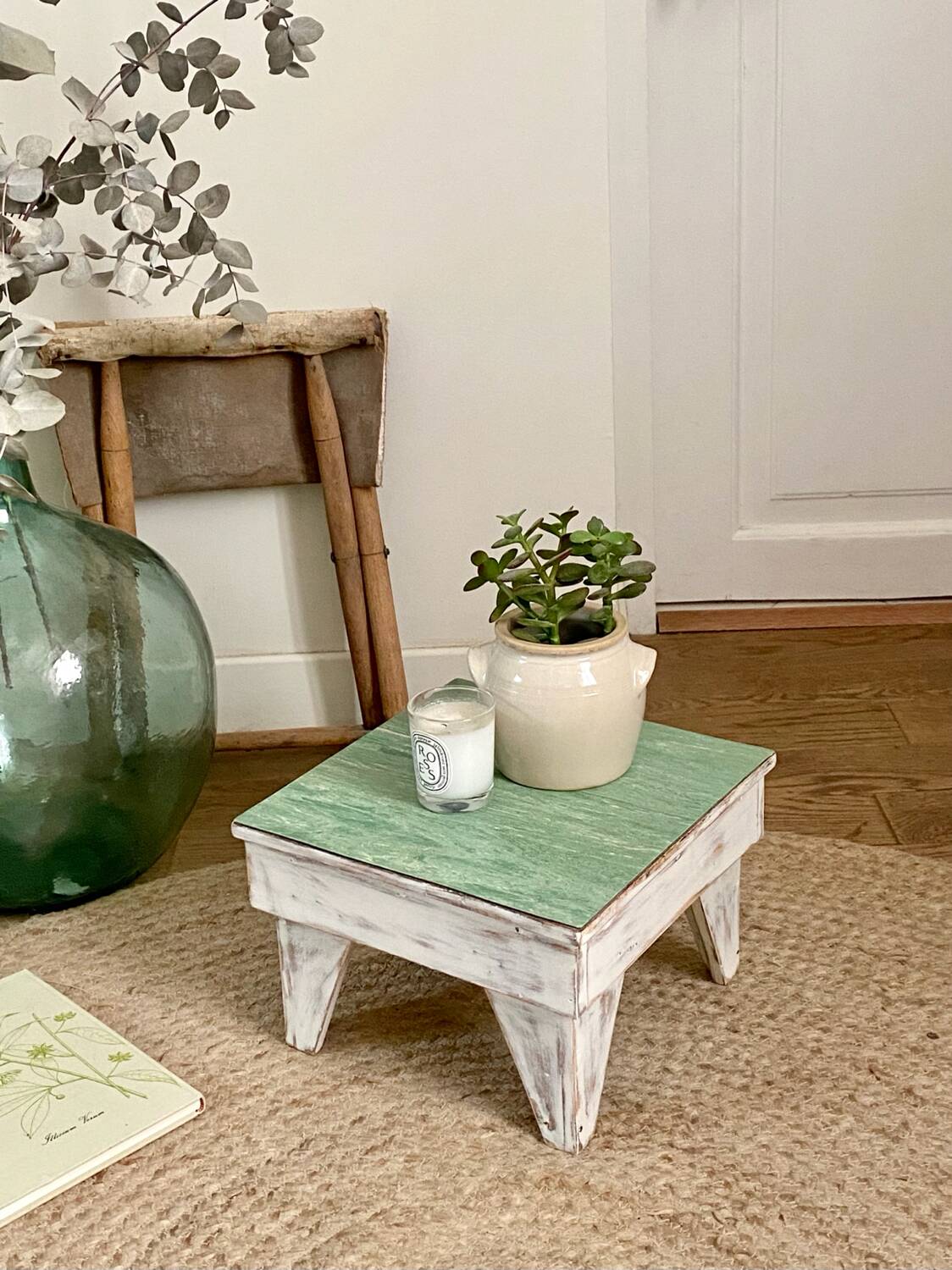 Stool, side table, 1970