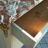 Transitional style chest of drawers