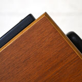 Side table with sewing compartment