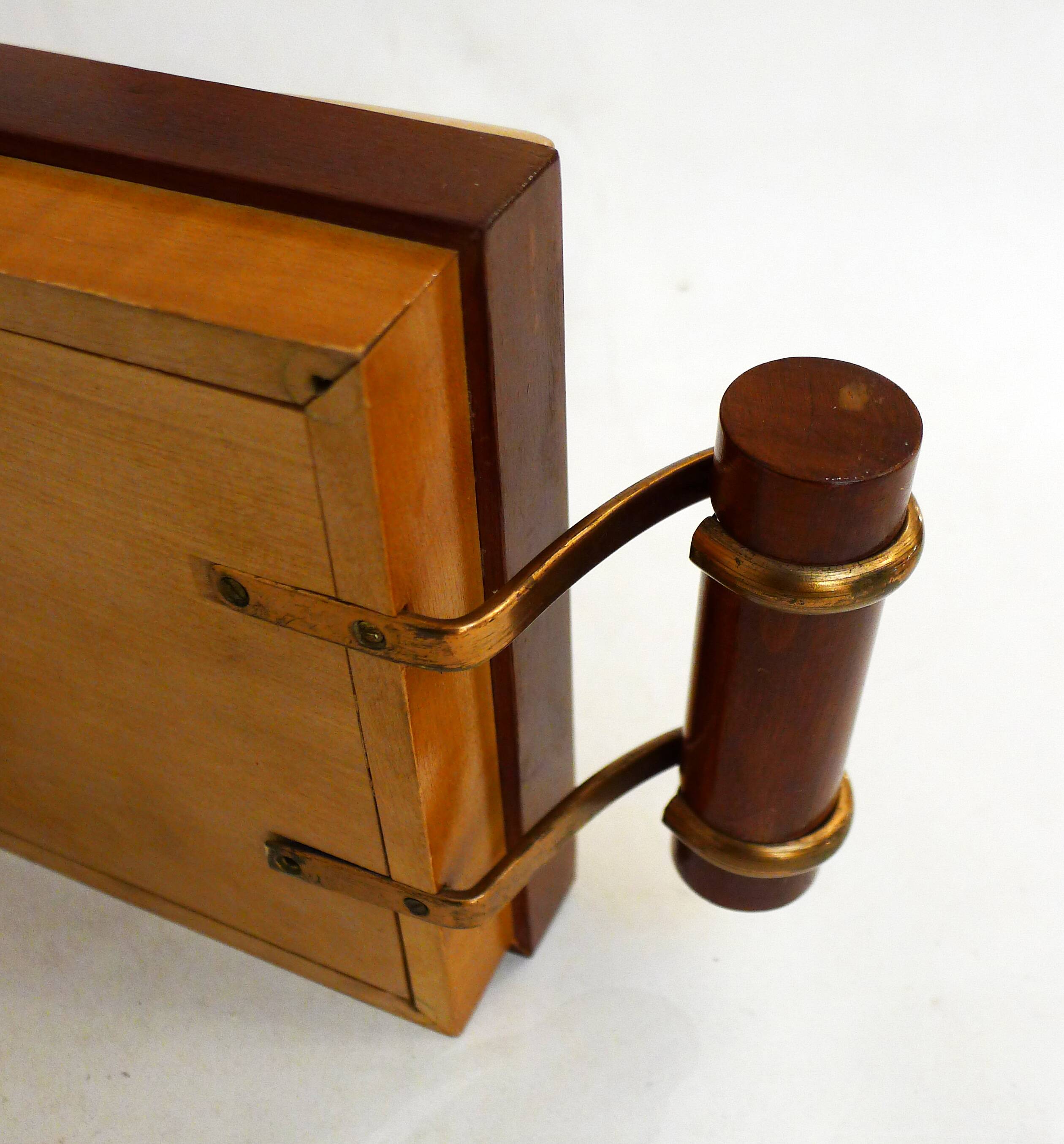 Large Art Deco wooden box