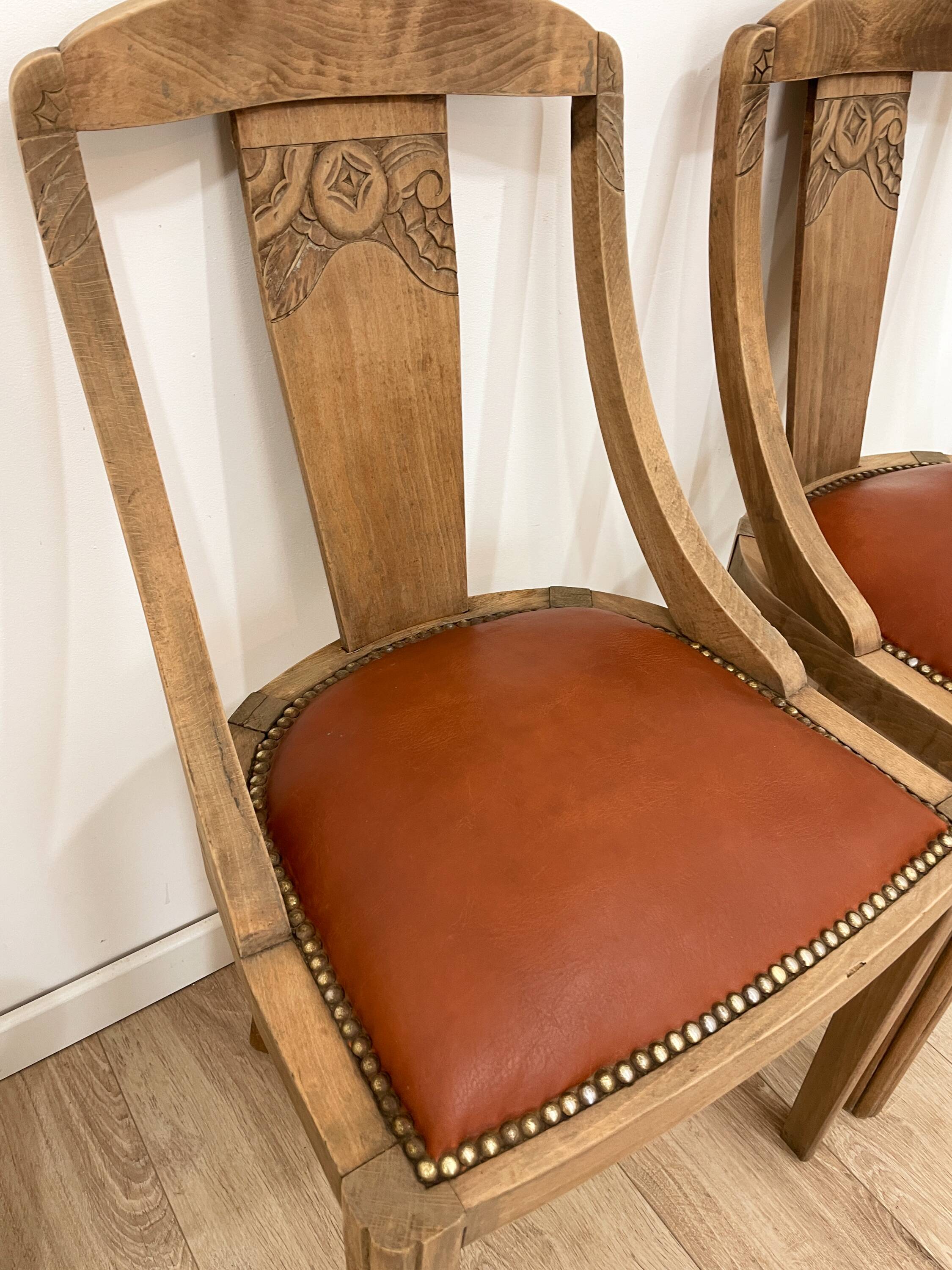 Set of 2 Art Deco Chairs