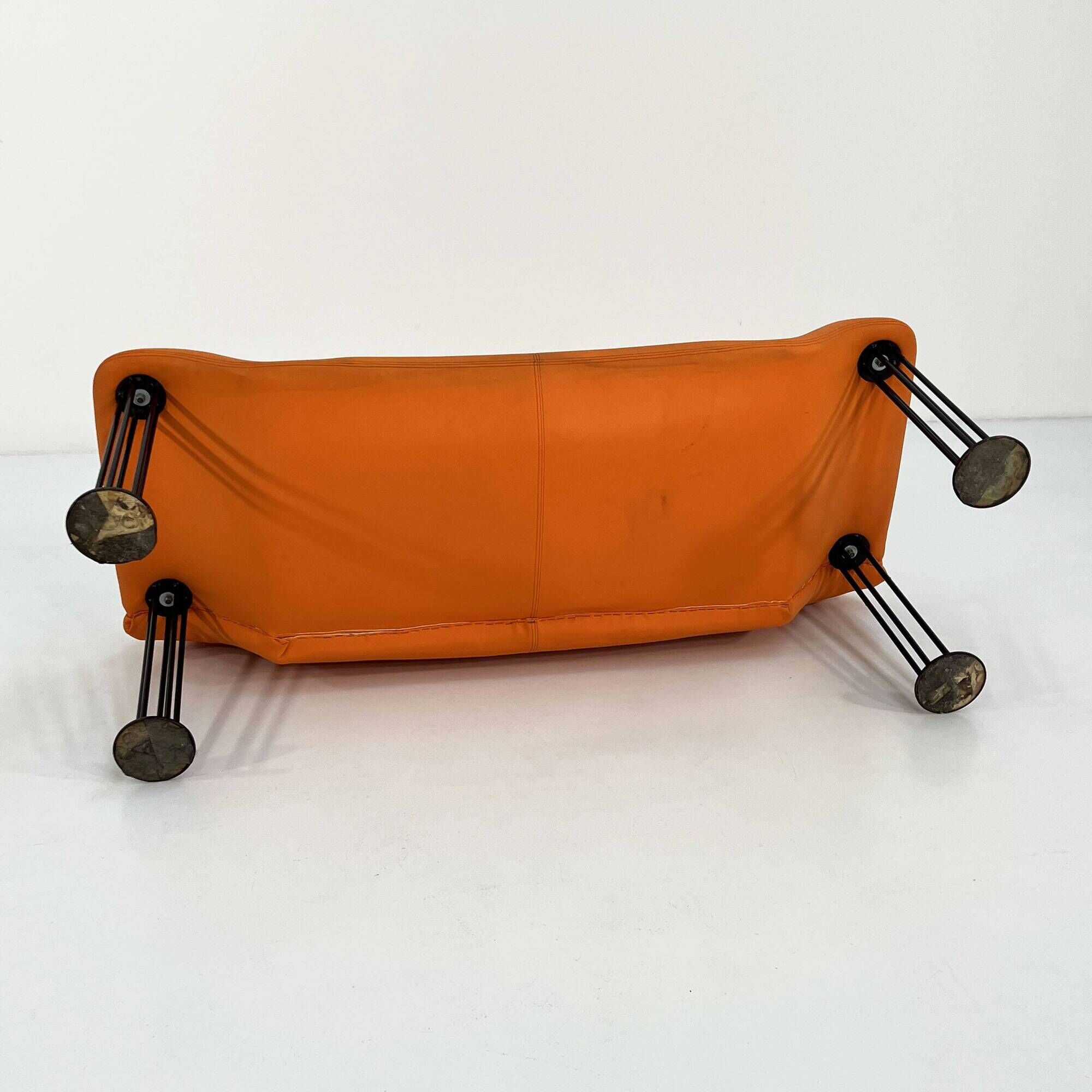 Postmodern 2-seater sofa by Burkhard Vogtherr for Hain & Tohme, 1980