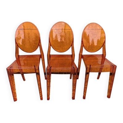 chaises Ghost Kartell design  Starck