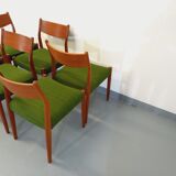 Suite of 6 scandinavian chairs Cees Braakman 50/60s