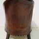 20th Century Art Deco Studded Leather Club Chair