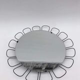 Mirror in a metal frame, 1970s