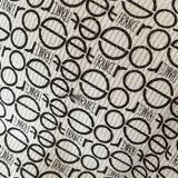 Marsala armchair in plexiglass & brown patchwork leather, Ligne Roset 1970