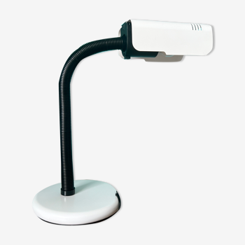 Lampe flexo de bureau et de table, marque targetti et design italien des années 1980