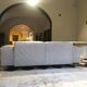 Gio Pagani – “Je T’Attends” Sofa – Premium Light Grey Leather