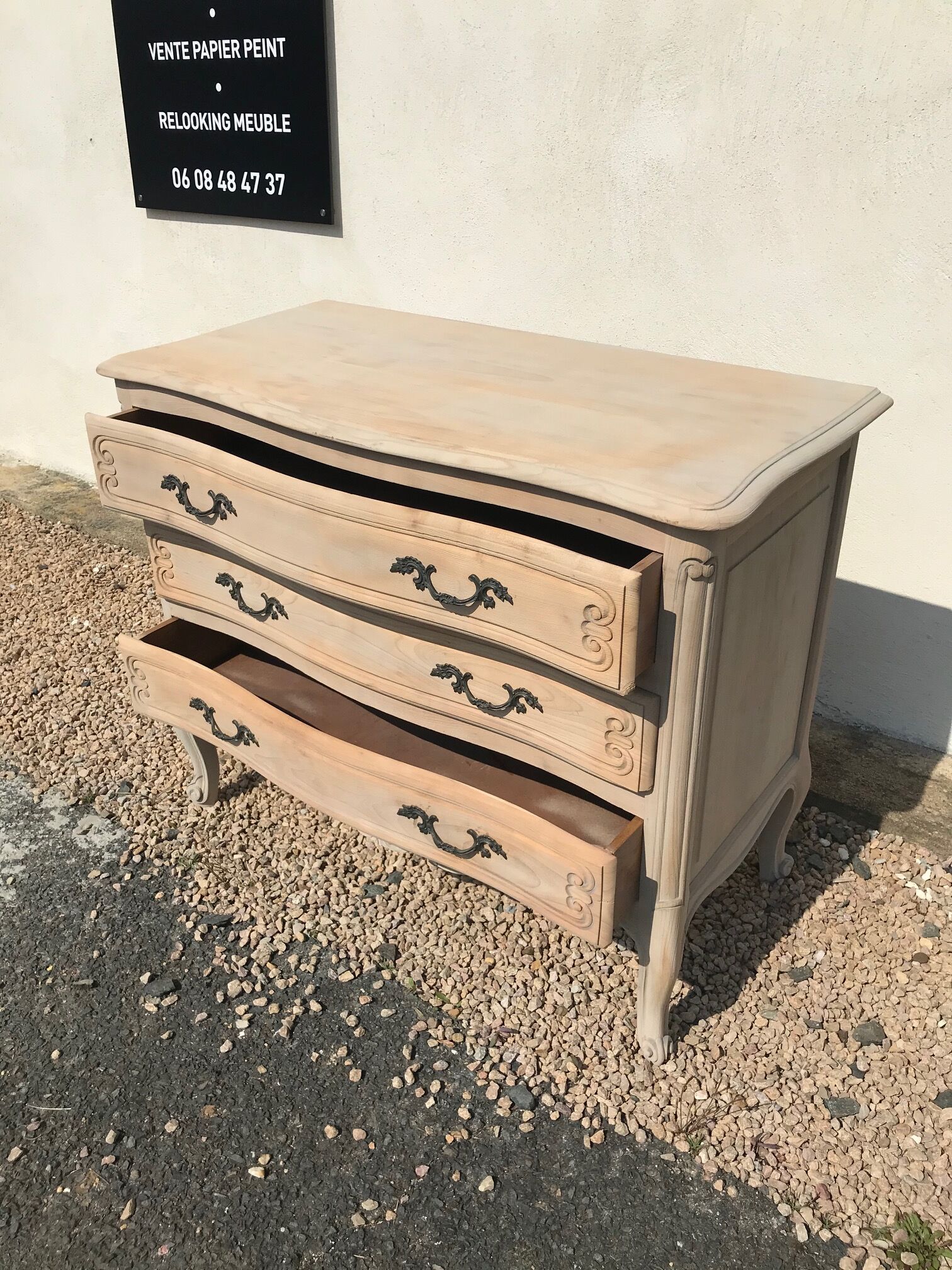 Louis XV-style dresser