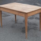 Art deco wood table
