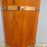 Scandinavian teak umbrella stand by JH Sävsjö