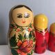 7 poupées russes Matriochka, vintage