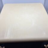 DEMETRIO 45 white coffee table design Vico Magistretti by Artemide Italy 1960