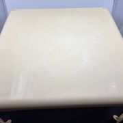 DEMETRIO 45 white coffee table design Vico Magistretti by Artemide Italy 1960