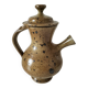 Pyrite stoneware ewer, potter's work, sculptural piece