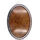 Art Deco burl wood tray, France 1930s
