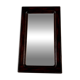 Vintage wooden mirror – moulded frame – 1950s/60s