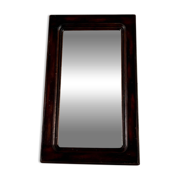 Miroir vintage en bois – cadre mouluré – années 50/60