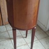 Louis XVI style drum bedside table