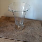 Graduated glass vase 1930