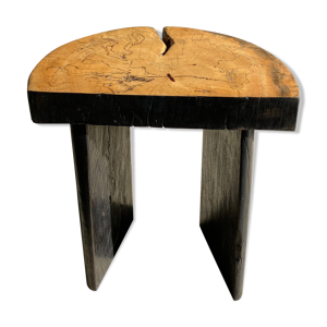 tabouret en tamarin massif,