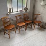 4 Scandinavian chairs Sweden Stolfabrik