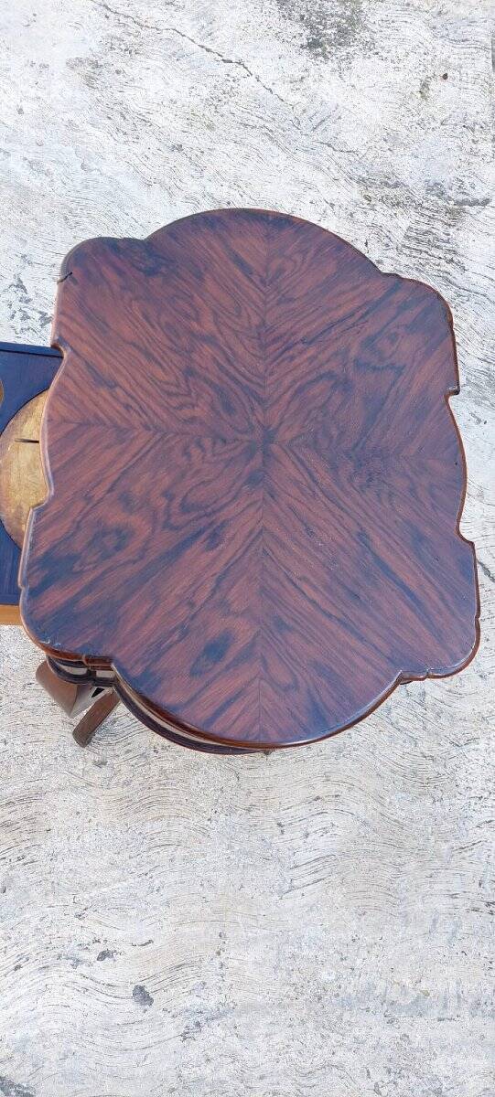 Table De Travail Louis Philippe En Placage De Palissandre