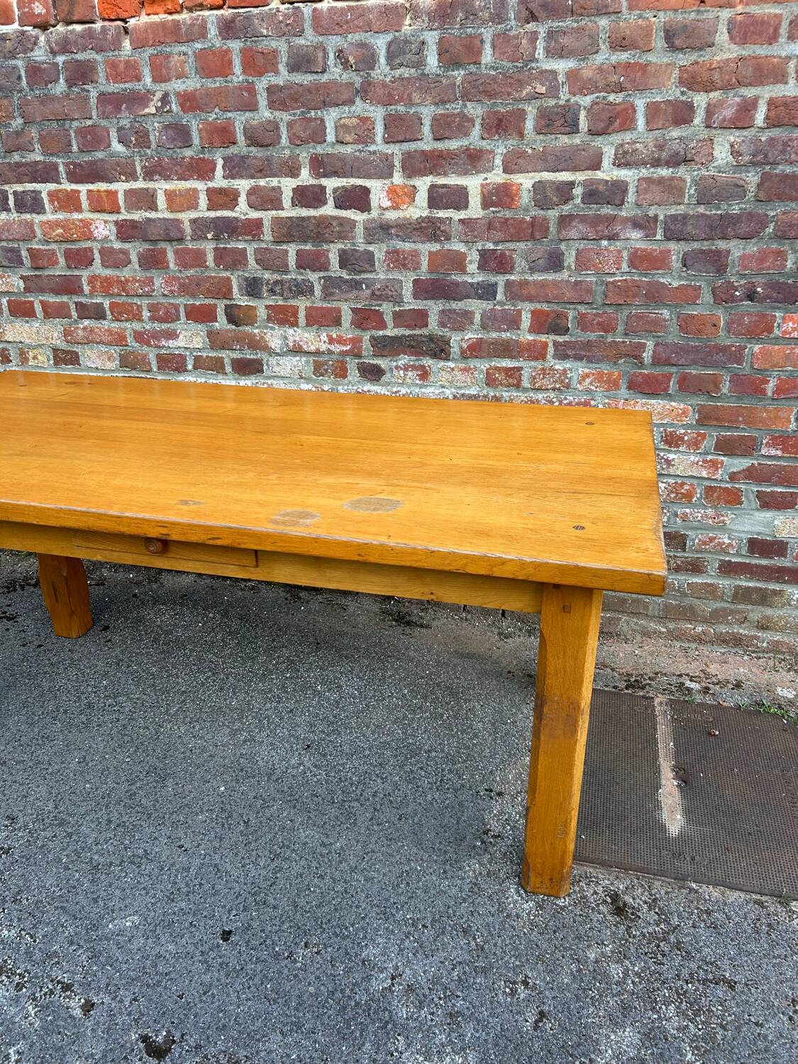 Beautiful oak farmhouse table