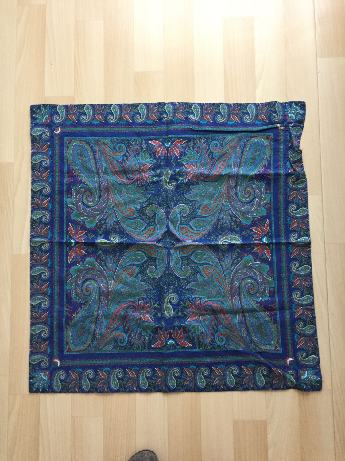 Taie d’oreiller paisley cachemire