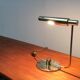 Mid-century minimalist brass table lamp by Rosemarie & Rico Baltensweiler for Baltensweiler.
