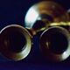 Pair of brass candlesticks