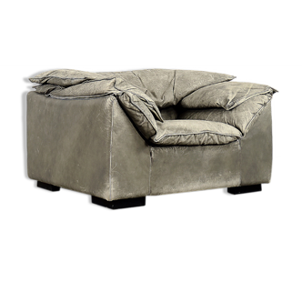 Fauteuil Monza Vintage en Cuir par Jens Juul Eilersen pour Niels Eilersen, 1970s