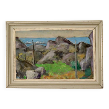 "Coastal Landscape" by Selim Soldan