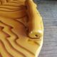 Faux wood slip cheese board