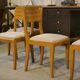 Ensemble de 6 chaises en chêne par Gaston Poisson 1940’s