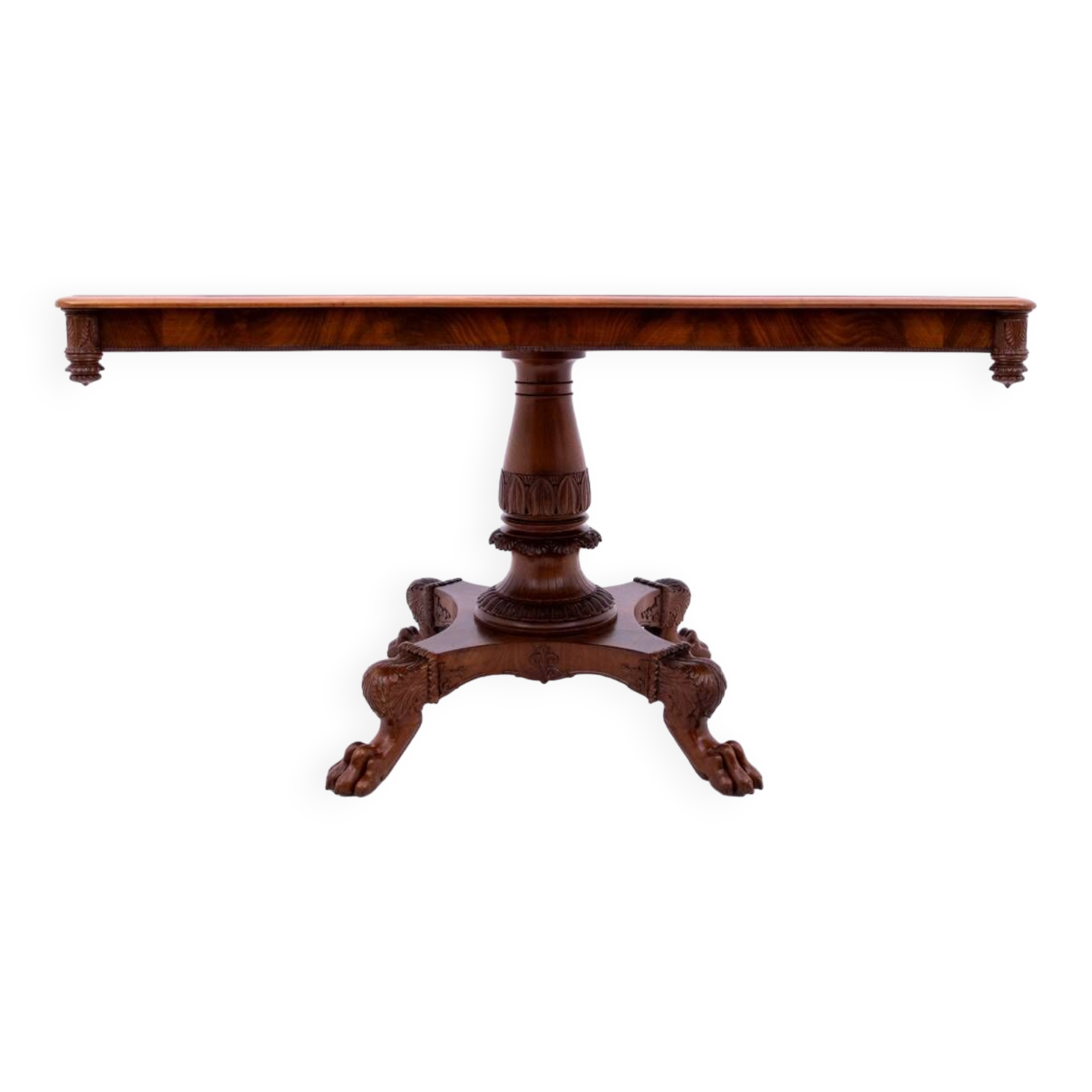 Table on lion's paws, Northern Europe, late 19th century.