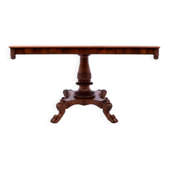 Table on lion's paws, Northern Europe, late 19th century.