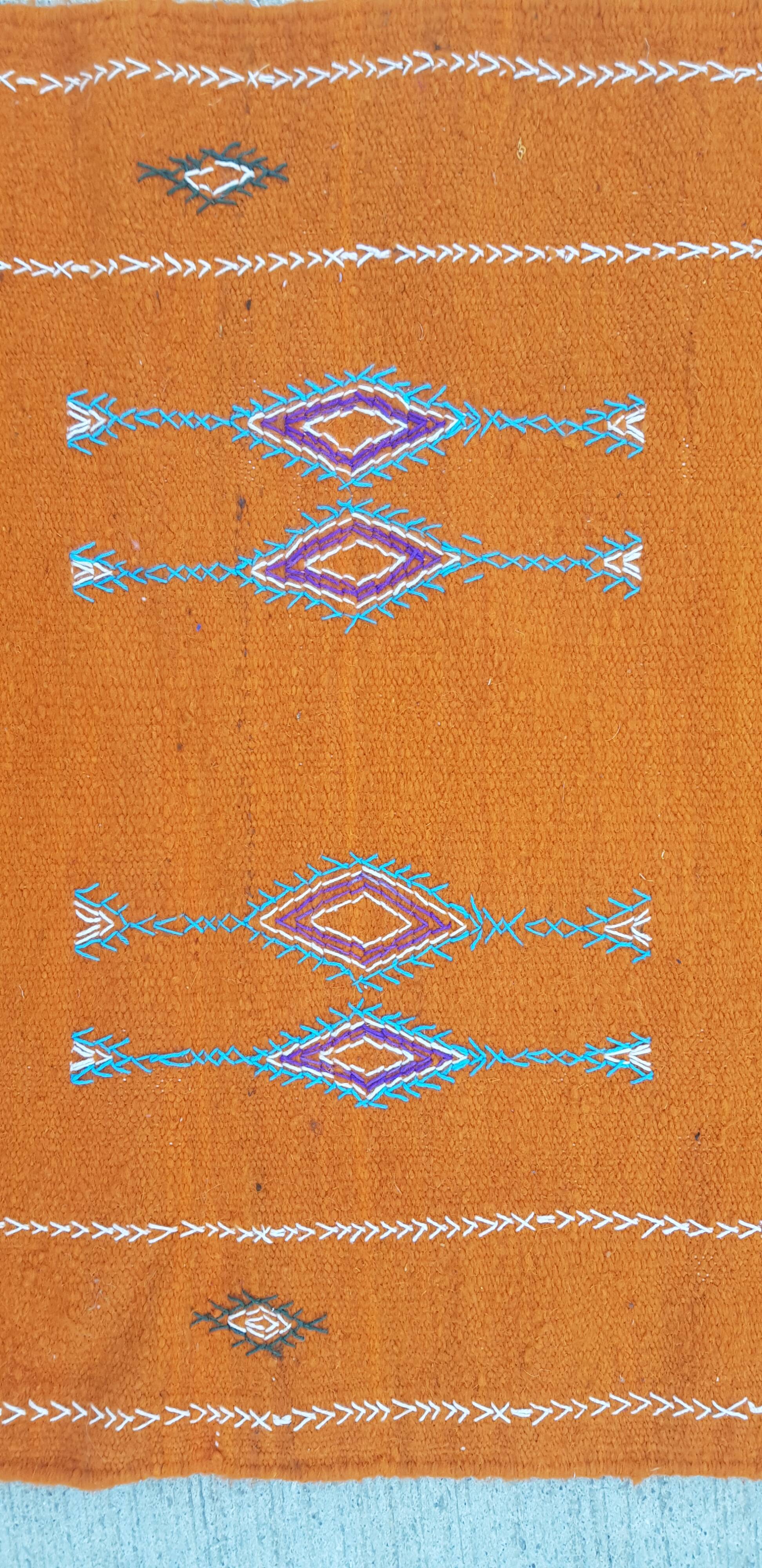 Handmade Berber rug 70x240cm