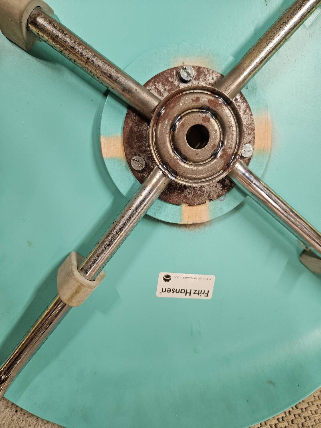 Set of 4 Serie 7 chairs by Arne Jacobsen, Fritz Hansen