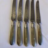 Old knives cutlery table service